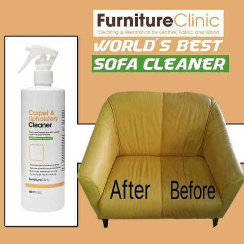 Furniture Clinic Carpet & Sofa Cleaning Spray – 250 ML | Powerful Stain Remover for Fabric & Upholstery