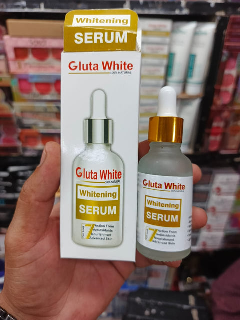 Gluta White Whitening Face Serum – Brightening & Anti-Dark Spot Formula for Glowing Skin